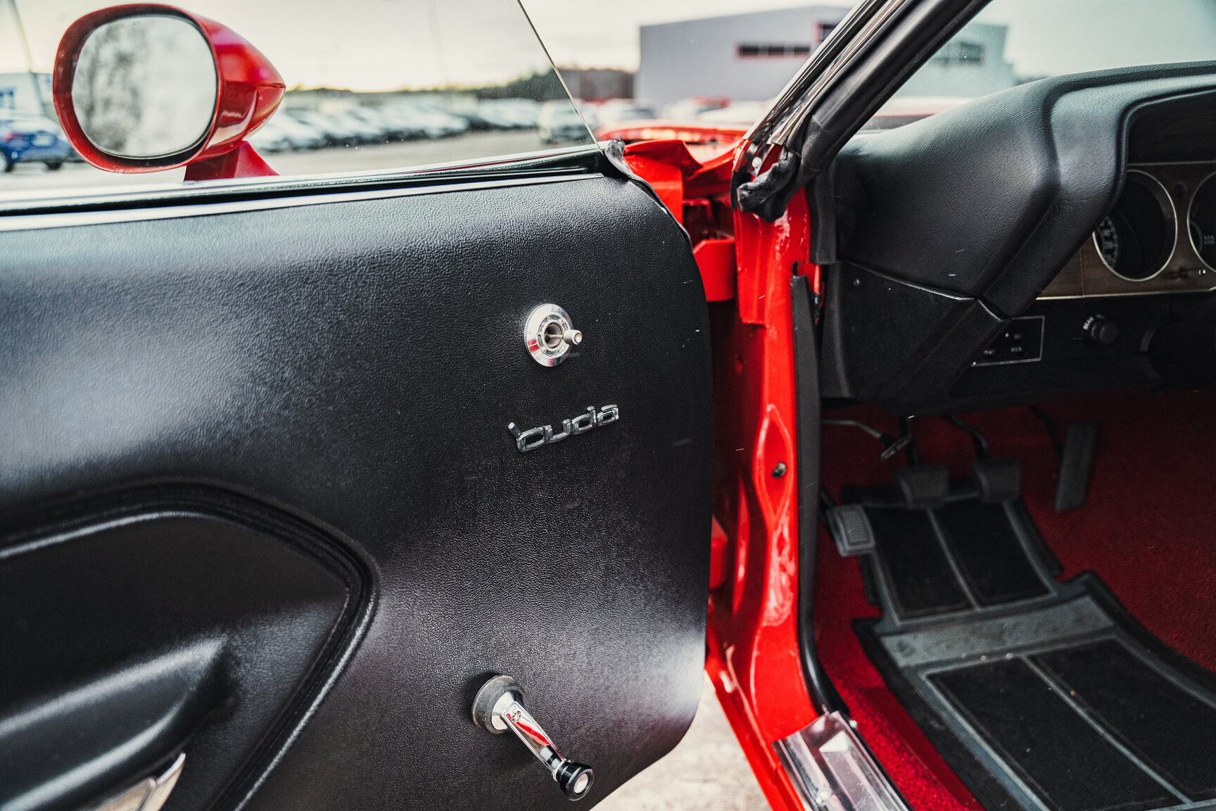 Innenraumfoto von 1972 Plymouth Cuda 340