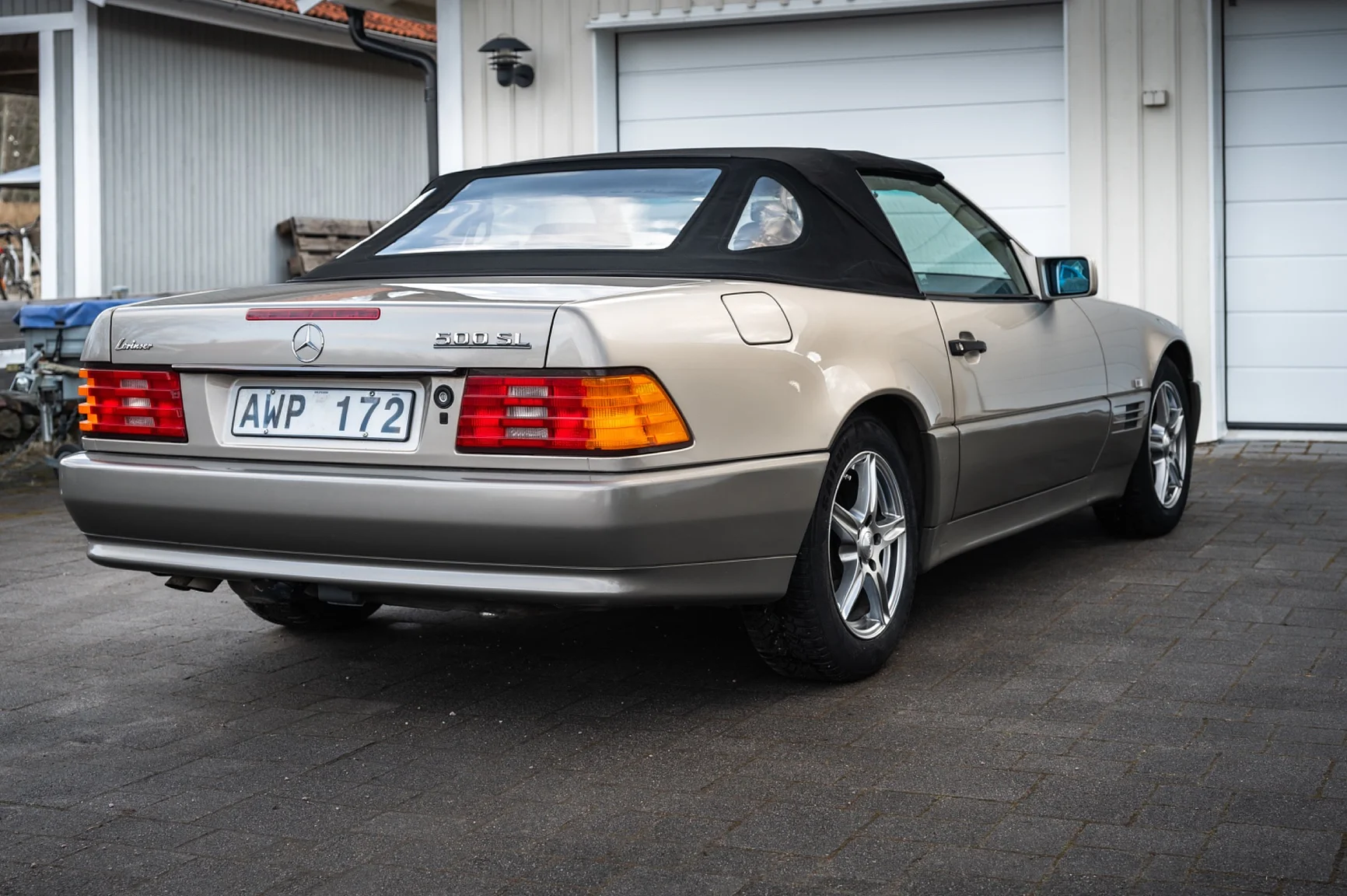 Aussenfoto 1991 Mercedes-Benz 500 SL (7)