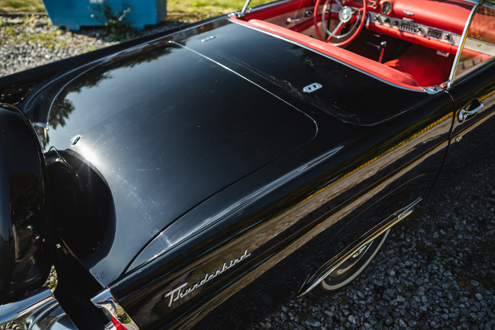 Exteriörbild på 1956 Ford Thunderbird