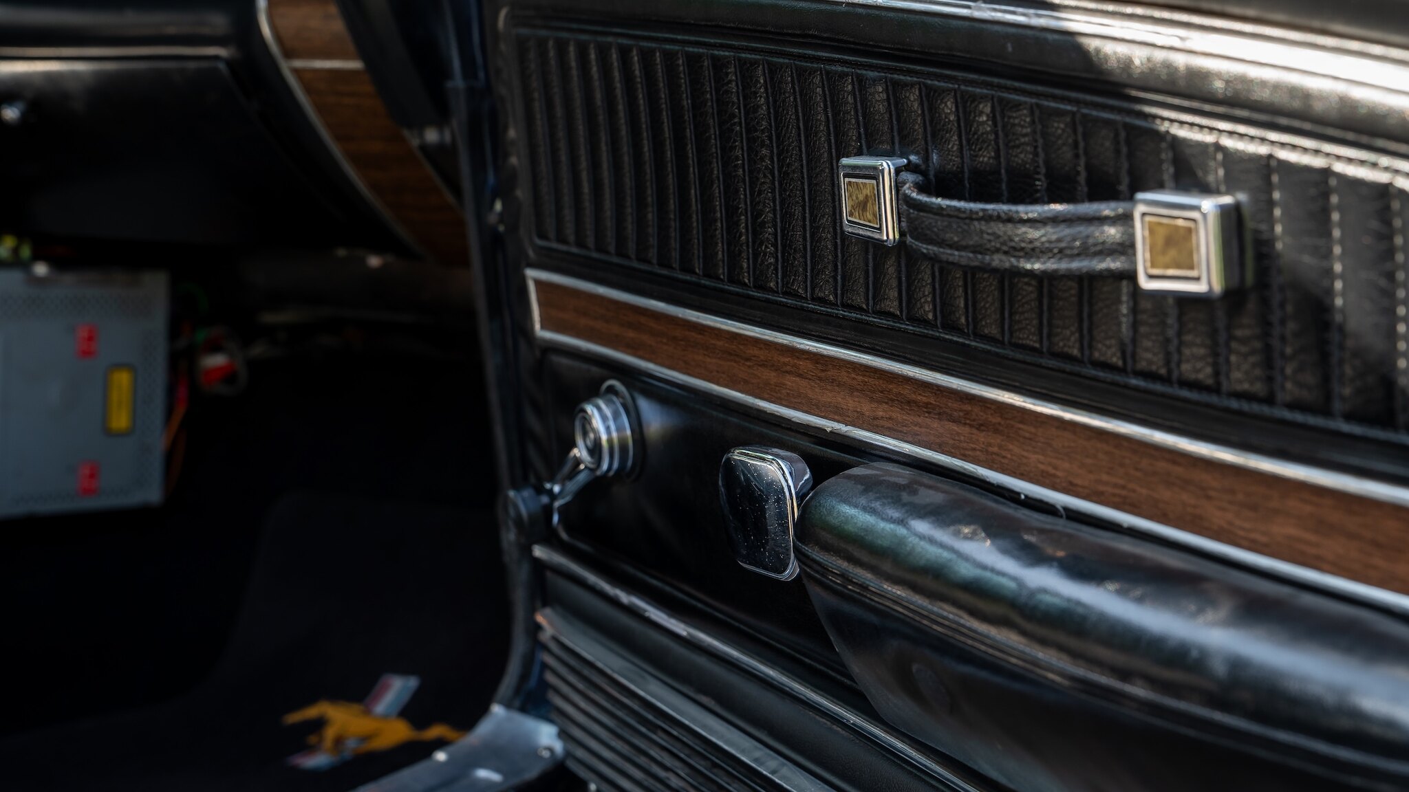 Interiörbild 1968 Ford Mustang GTA S-Code