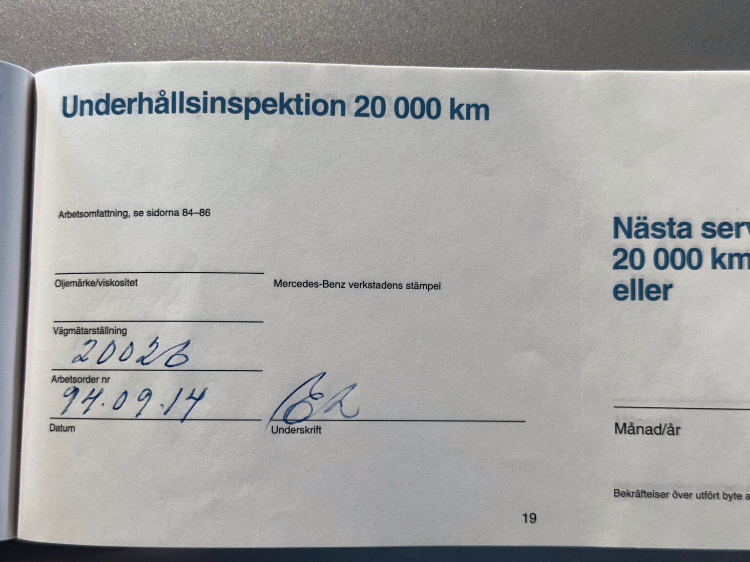 Documentation for 1992 Mercedes-Benz 250D