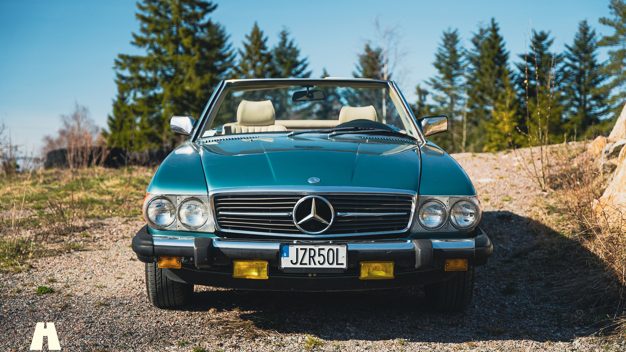 Exteriörbild på 1985 Mercedes-Benz 380 SL