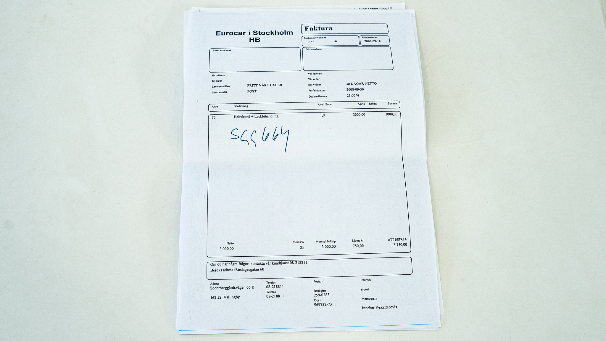 Documentation for 1990 Porsche 944 S2 (14)