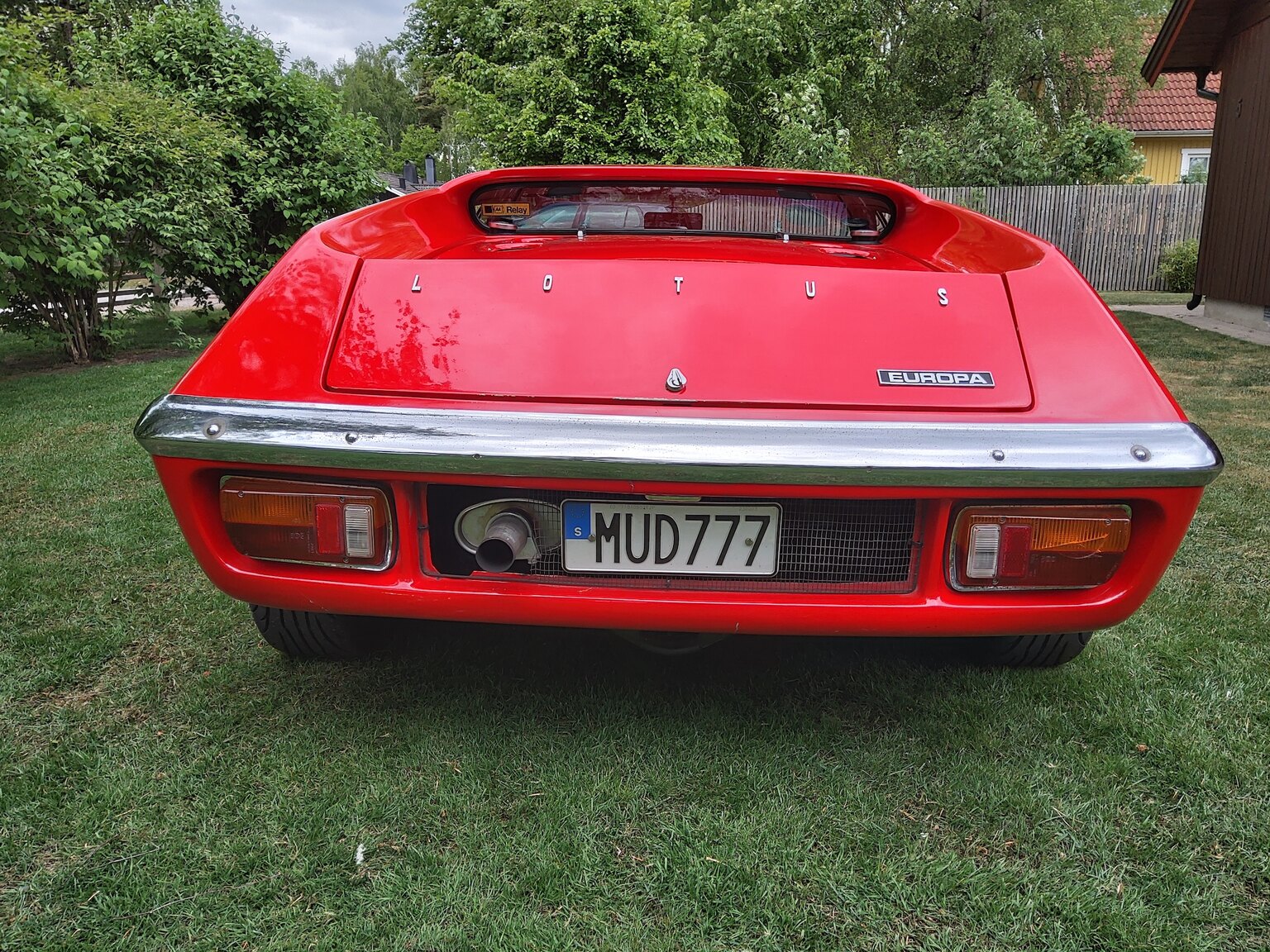 Aussenfoto 1971 Lotus Europa S2 