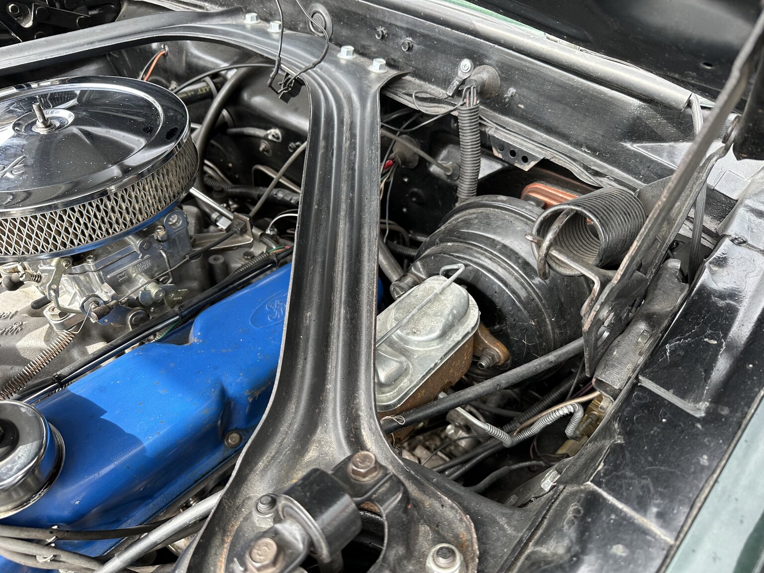 1970 Ford Mustang Fastback SportsRoof 5.0 (7), Mekanik