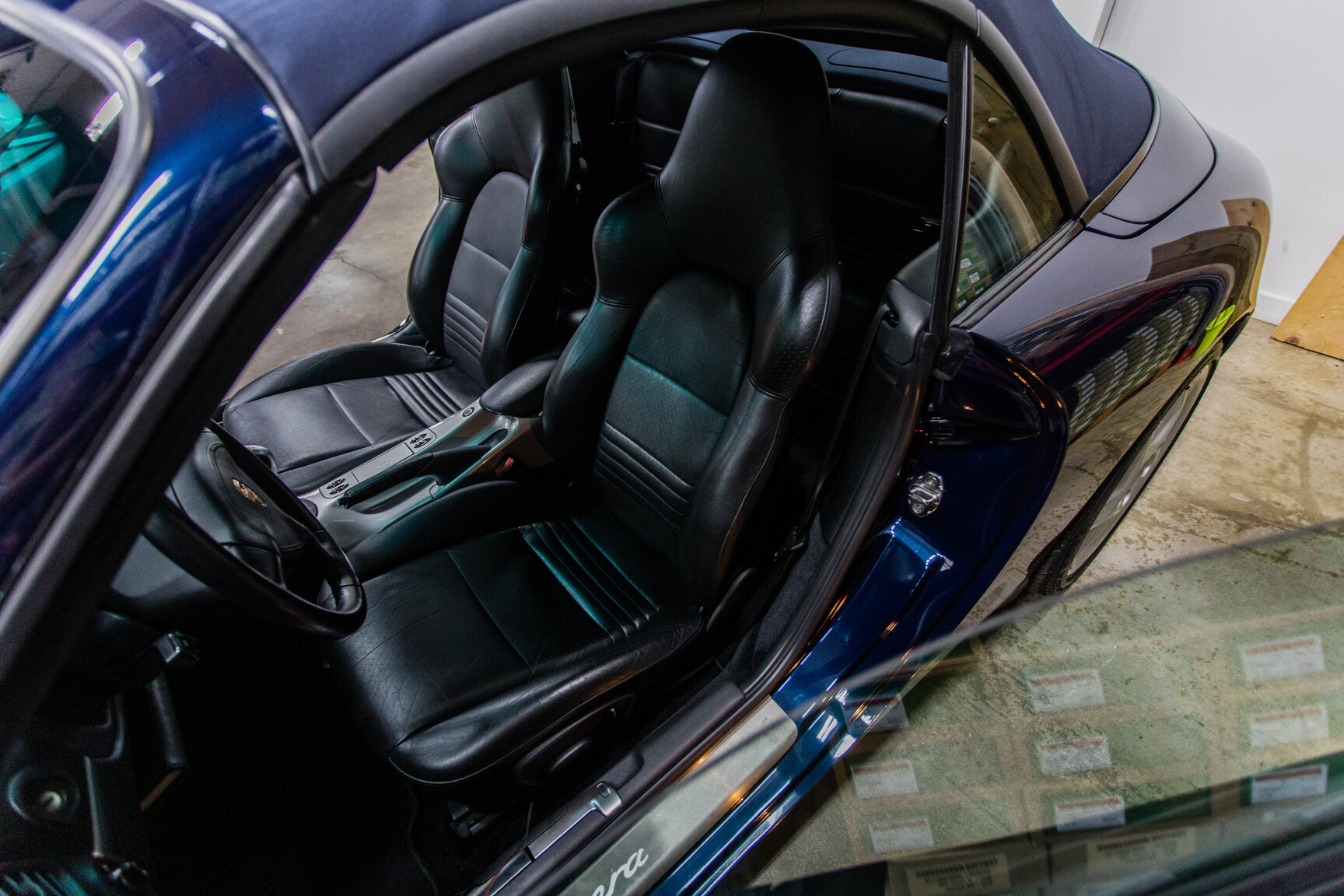 Interiörbild 1999 Porsche 911 Carrera Cabriolet