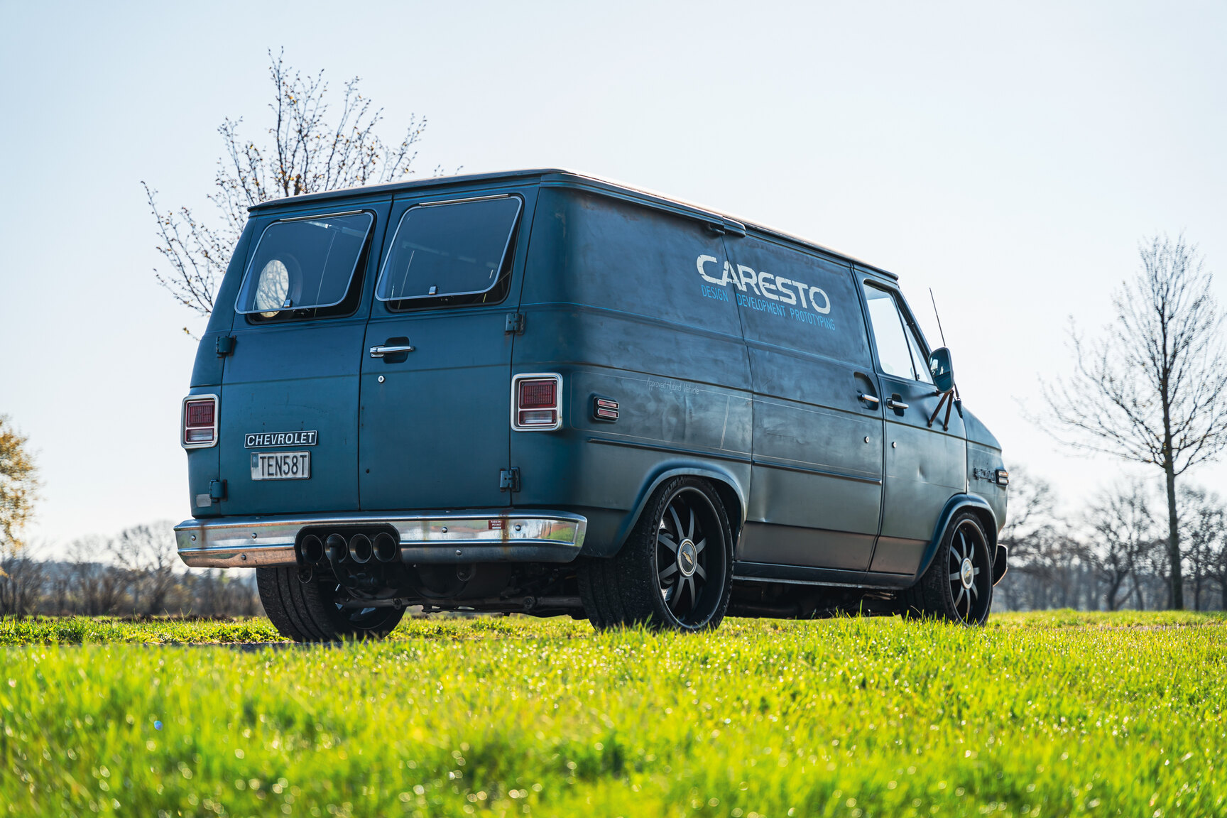 Exteriörbild på 1978 Chevrolet G10 Sport Van