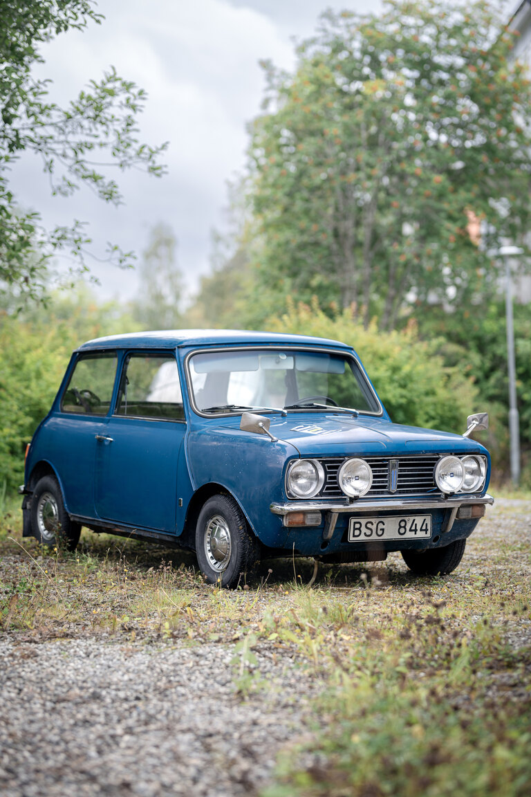 Exteriörbild på 1972 Austin Mini 1000