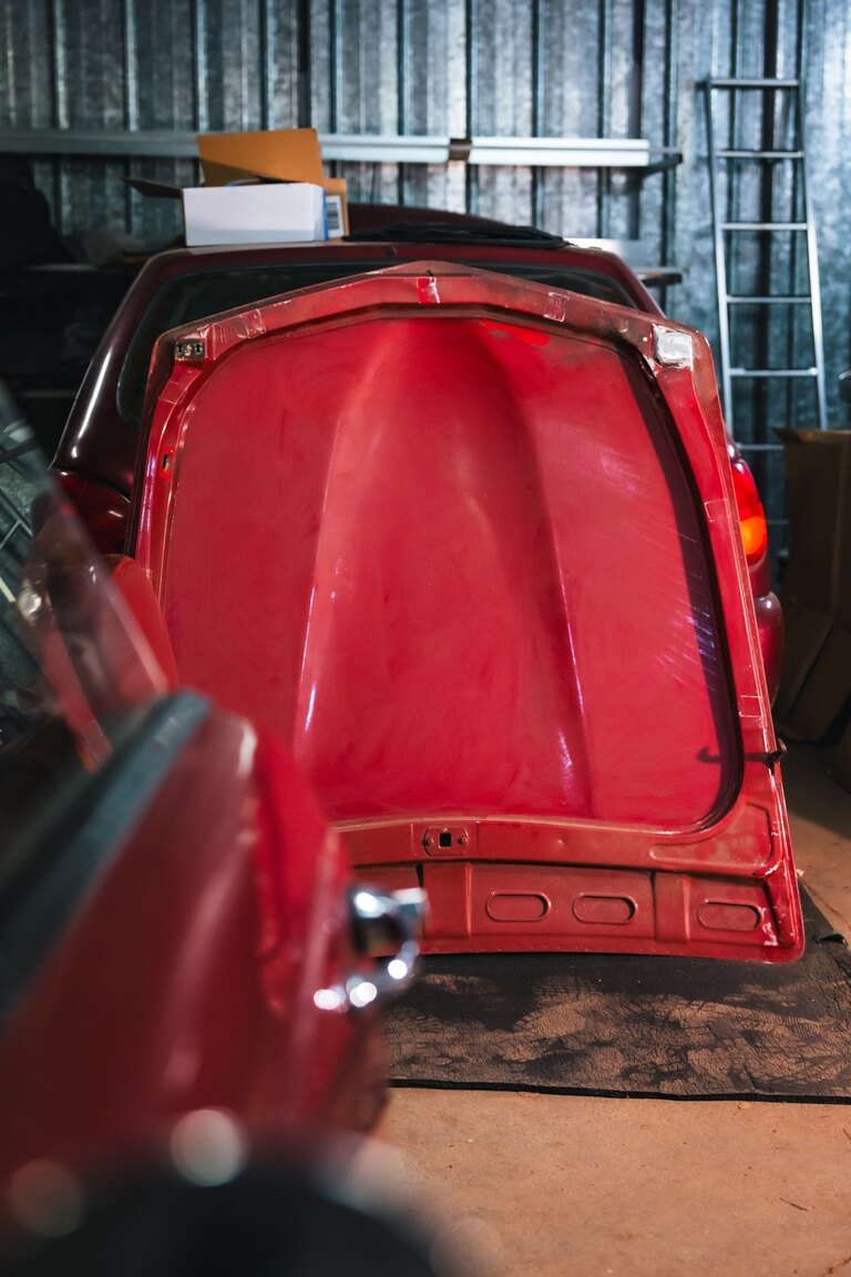 Exteriörbild på 1966 Mercedes-Benz 230 SL 