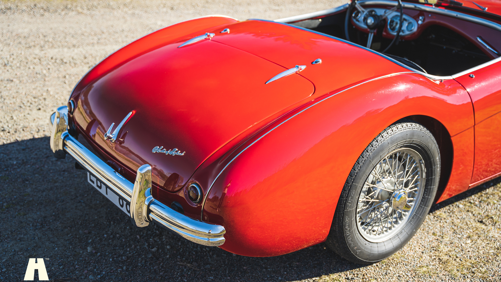 Exteriörbild på 1954 Austin Healey 100 BN1 (24)