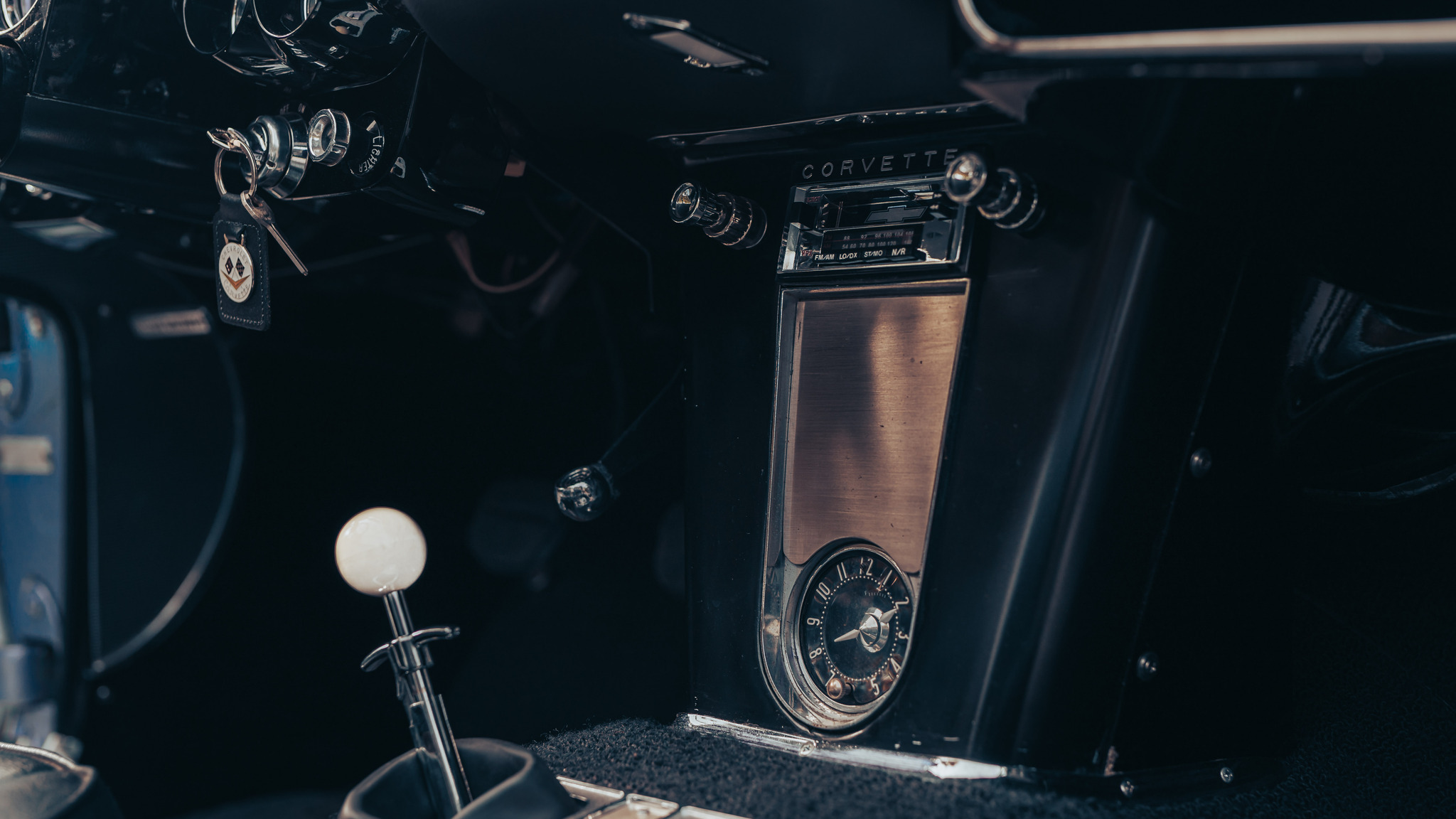 Interiörbild 1959 Chevrolet Corvette 1959
