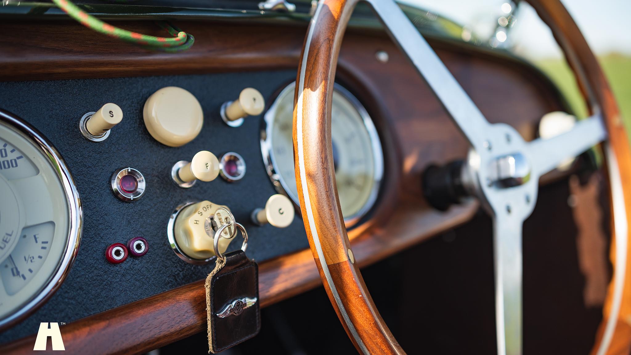 Interiörbild 1951 Morgan Plus 4 (29)