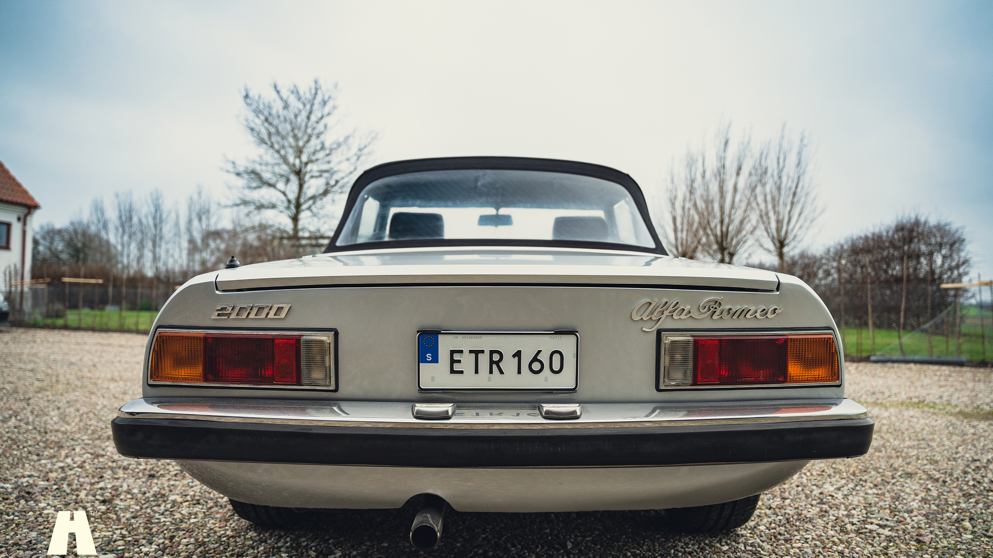 Exteriörbild på 1980 Alfa Romeo 2000 Spider