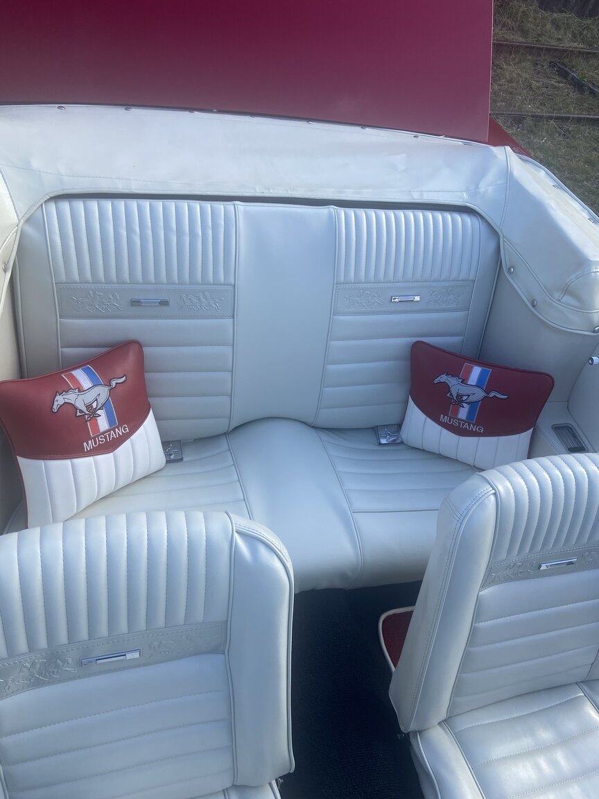 Interiörbild 1966 Ford Mustang Convertible