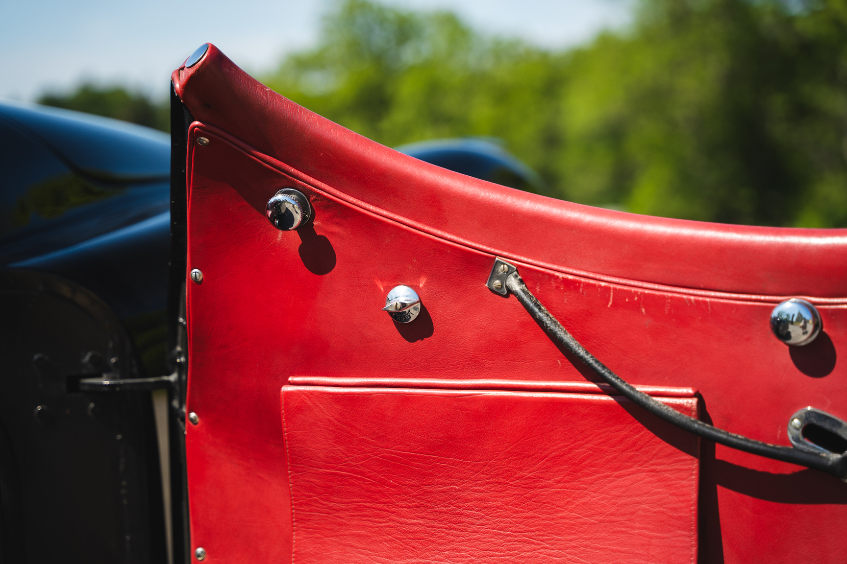 Interiörbild 1951 Jaguar XK 120