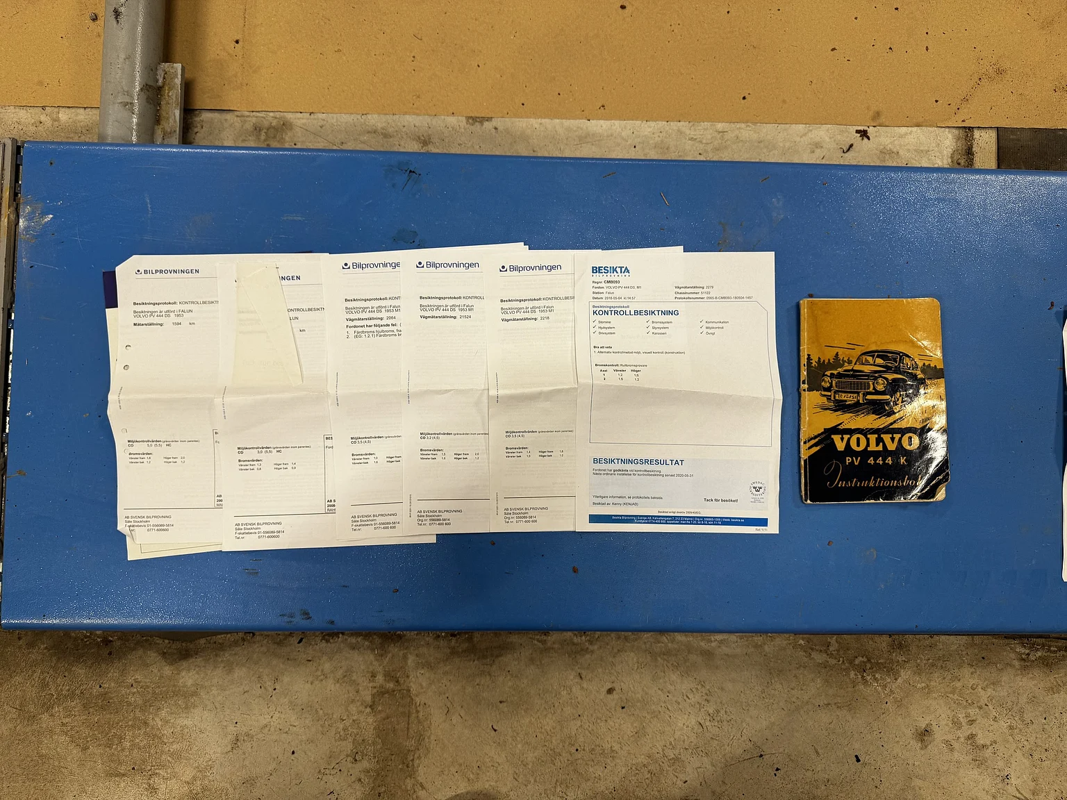 Documentation for 1953 Volvo PV444 DS (1)