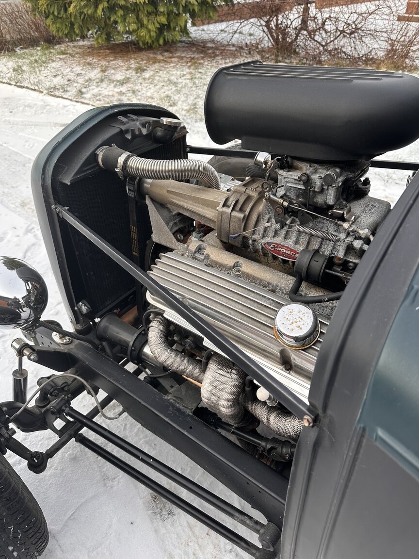 Image of 1929 Ford A "HotRod" mechanics