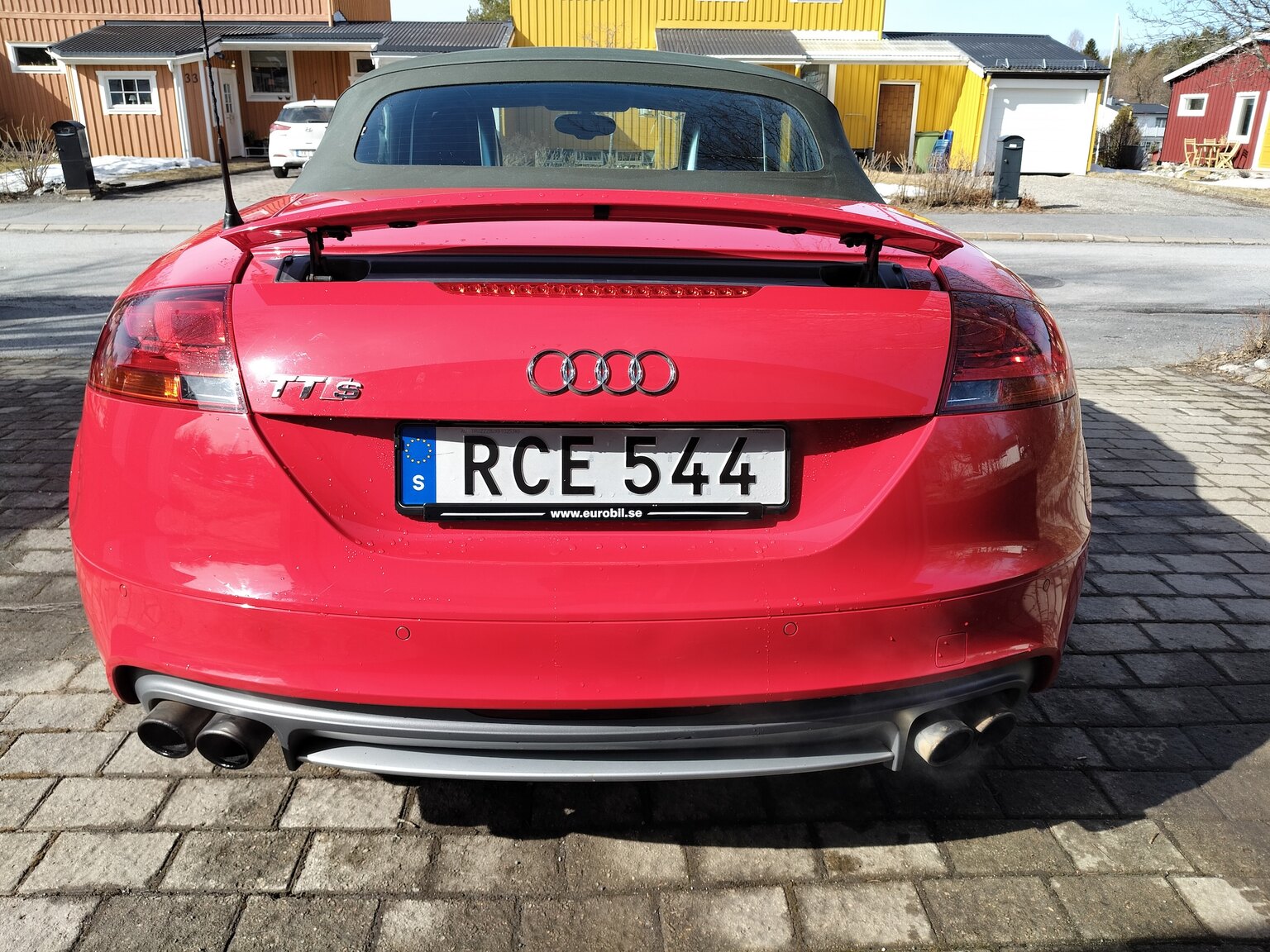 Exteriörbild på 2009 Audi TTS Roadster