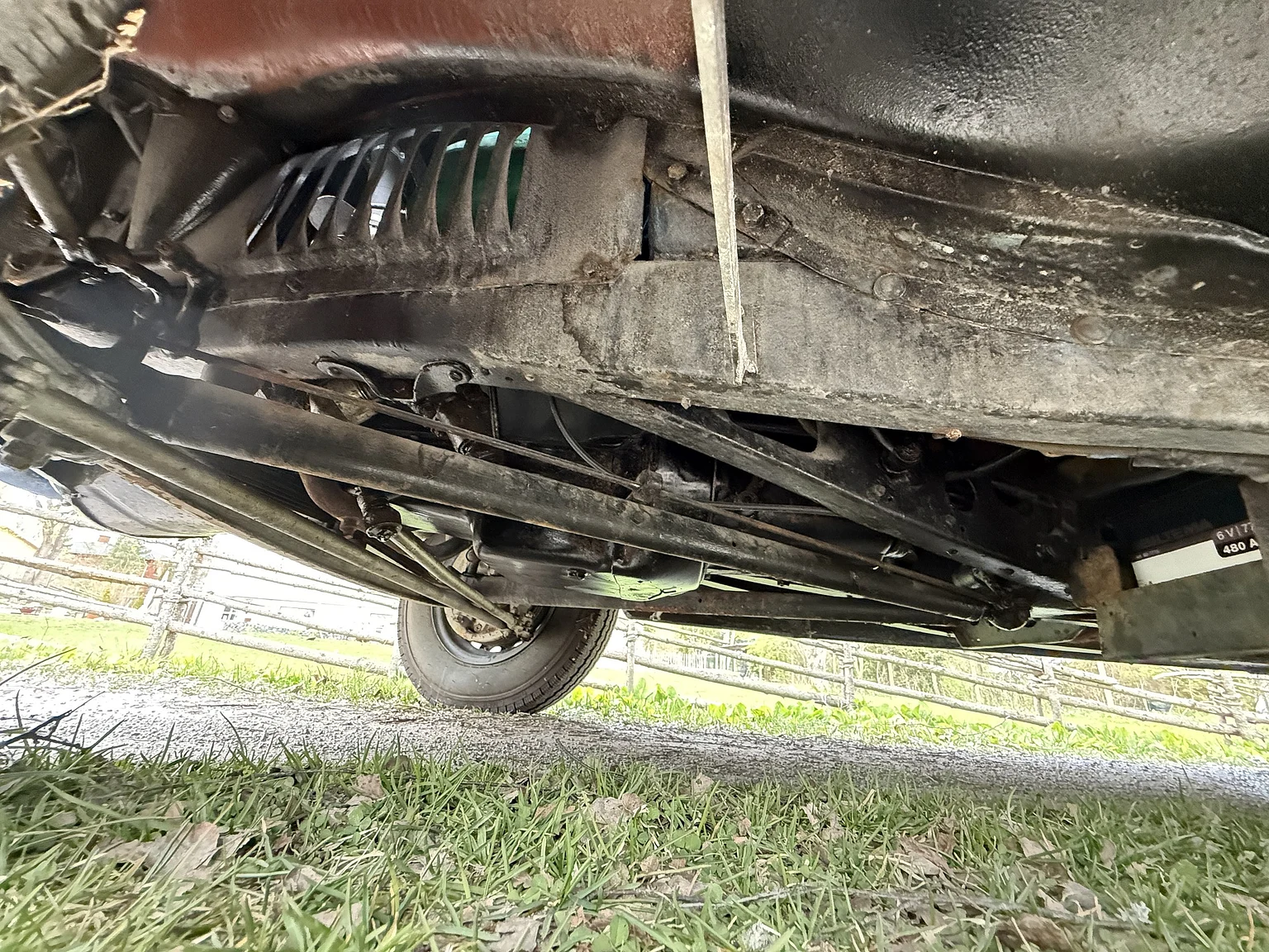 Image of 1936 Ford 214A Fordor mechanics (20)