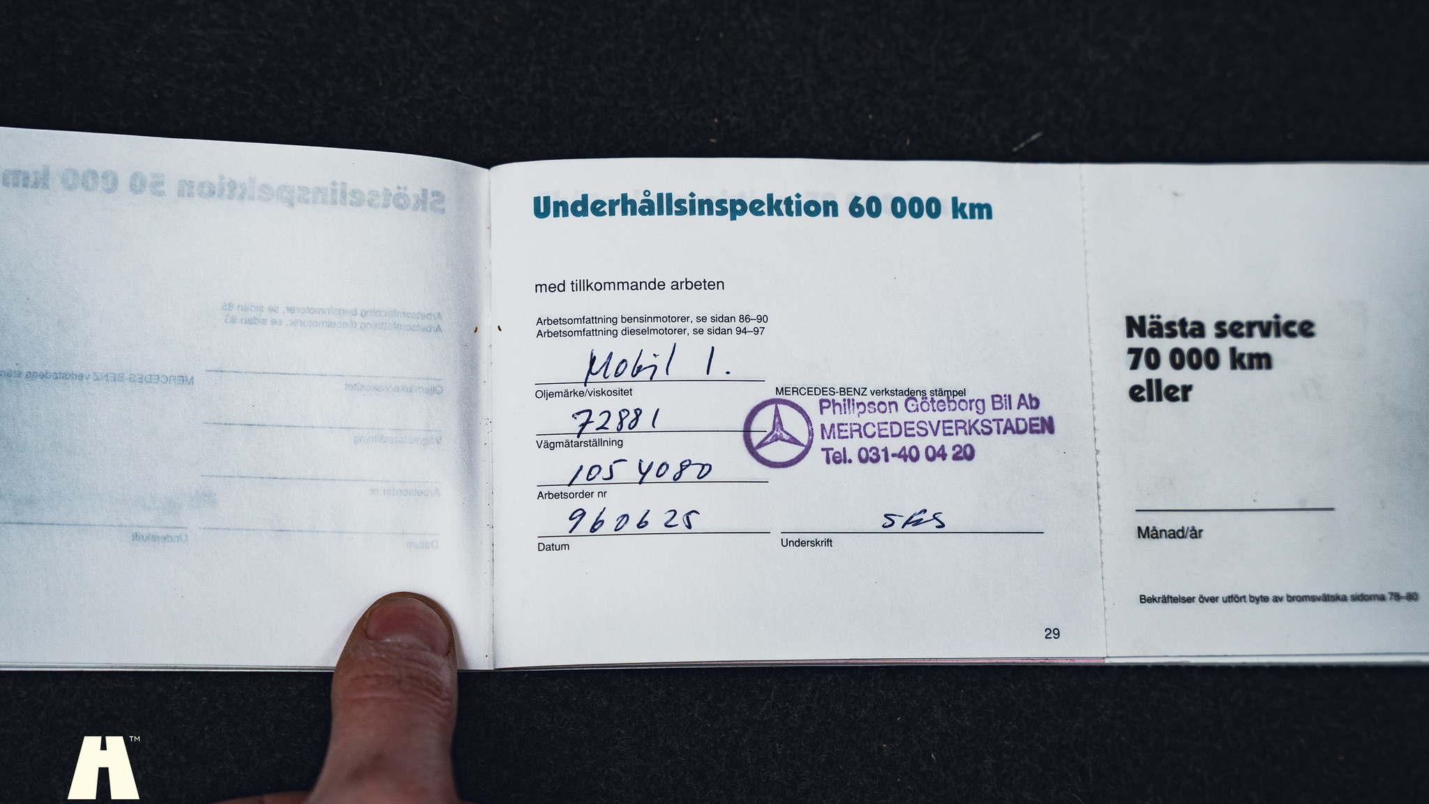 Documentation for 1990 Mercedes 300 CE-24