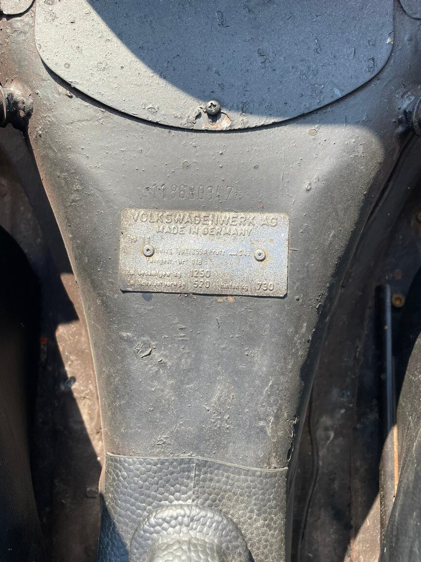 Innenraumfoto von 1968 Volkswagen Beach Buggy