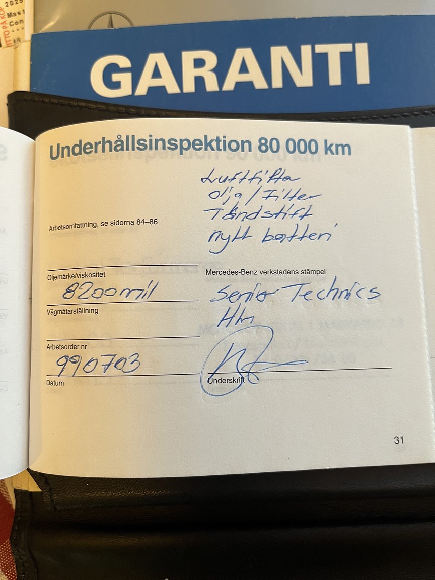 Dokumentation för 1992 Mercedes-Benz 600 SEL