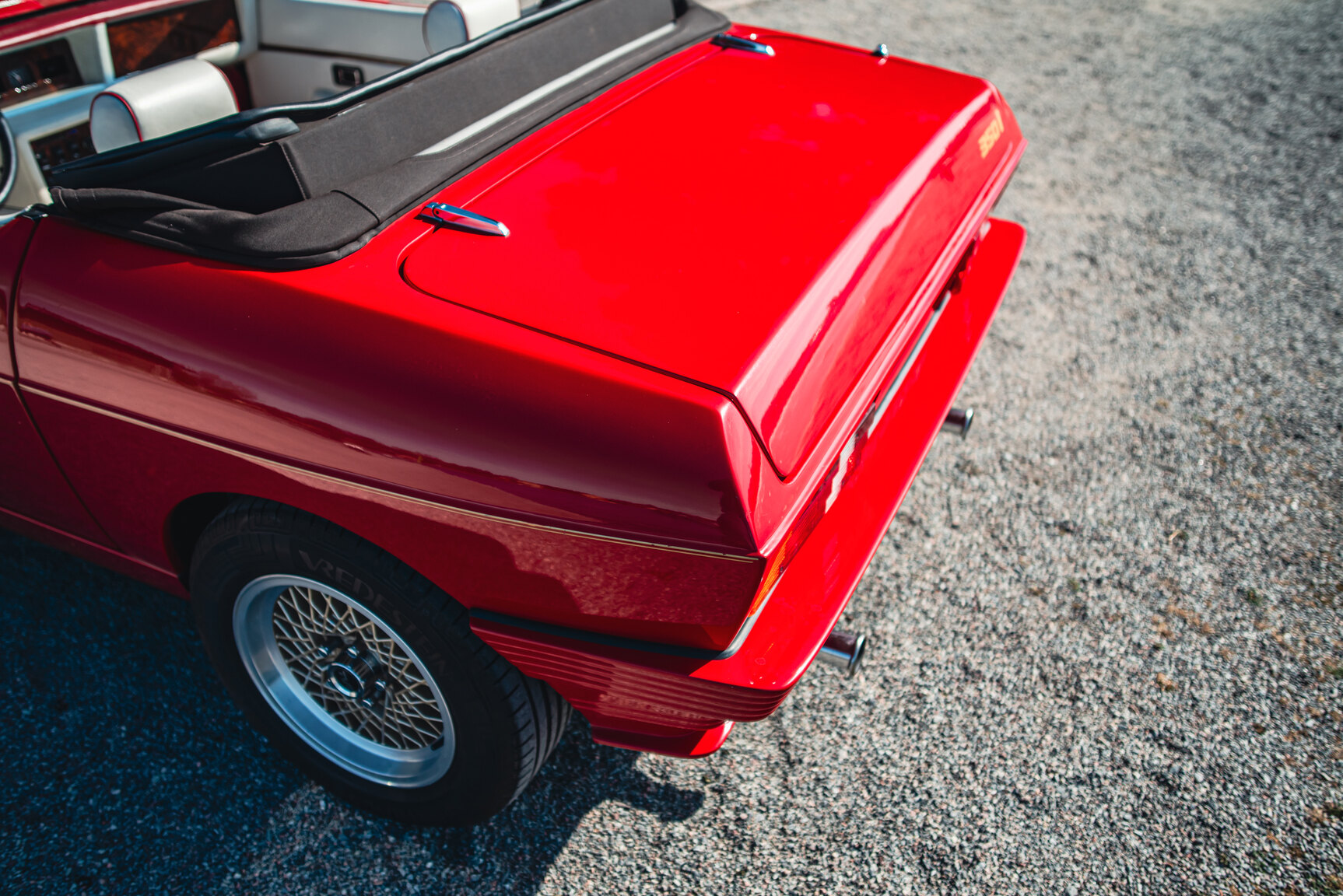 Exteriörbild på 1985 TVR 350i Cabriolet 3.5 V8