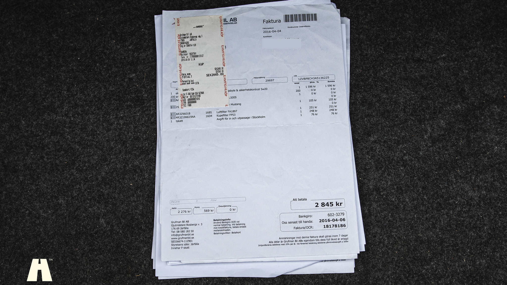 Documentation for 2010 Ford Mustang GT 