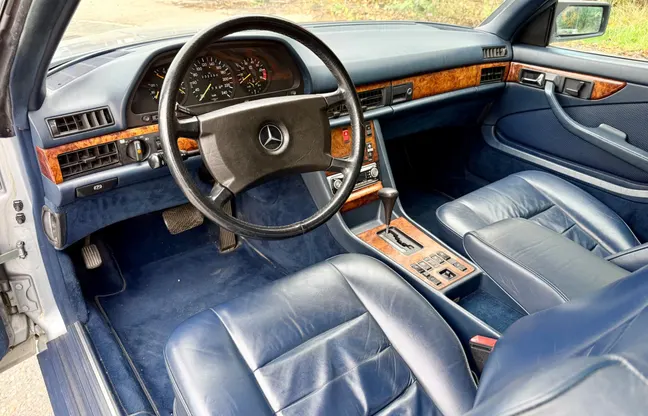1983 Mercedes-Benz 500 SEC – Innen