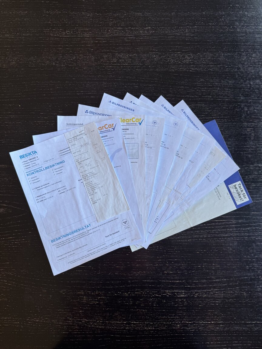 Documentation for 1995 BMW M5 3.8 "No Reserve Auction"