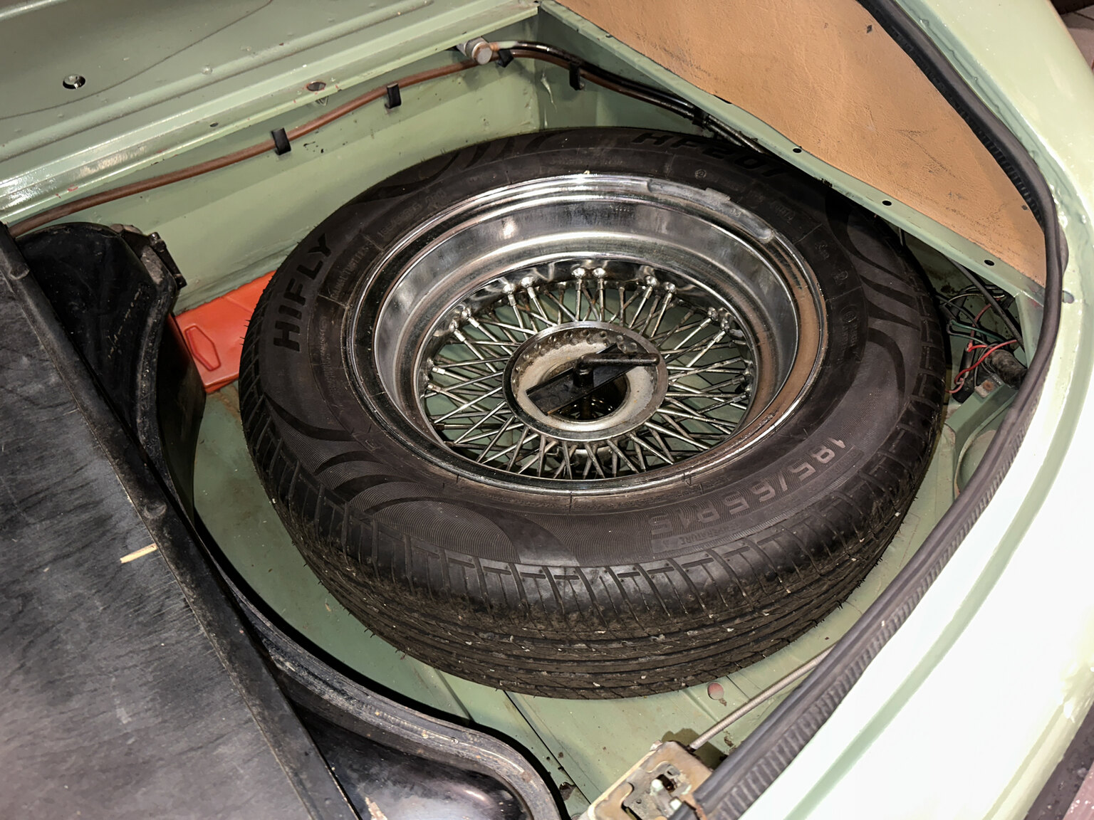 Interiörbild 1970 Jaguar E-Type Roadster