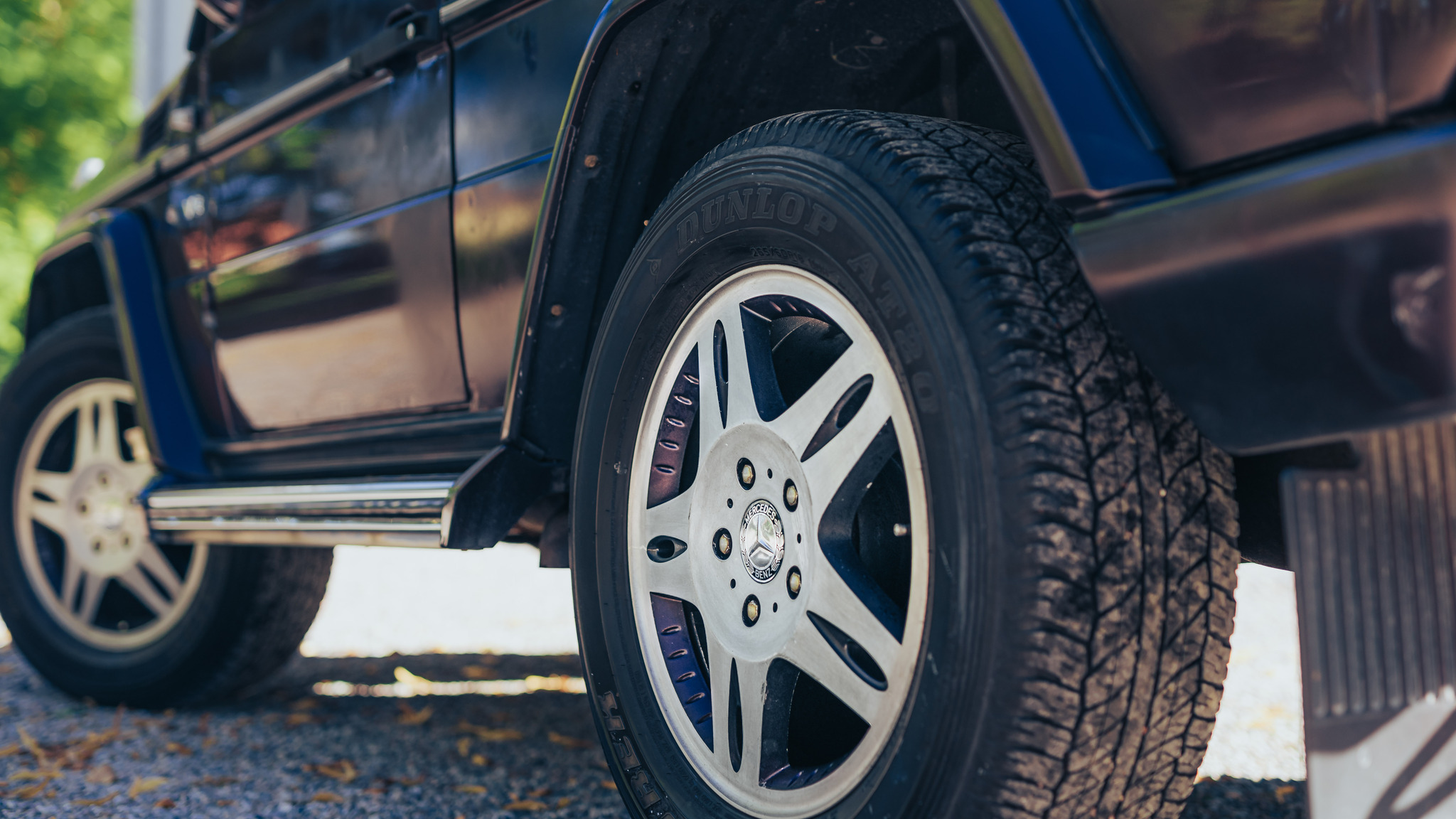 Exteriörbild på 2000 Mercedes G500 Classic Special Edition