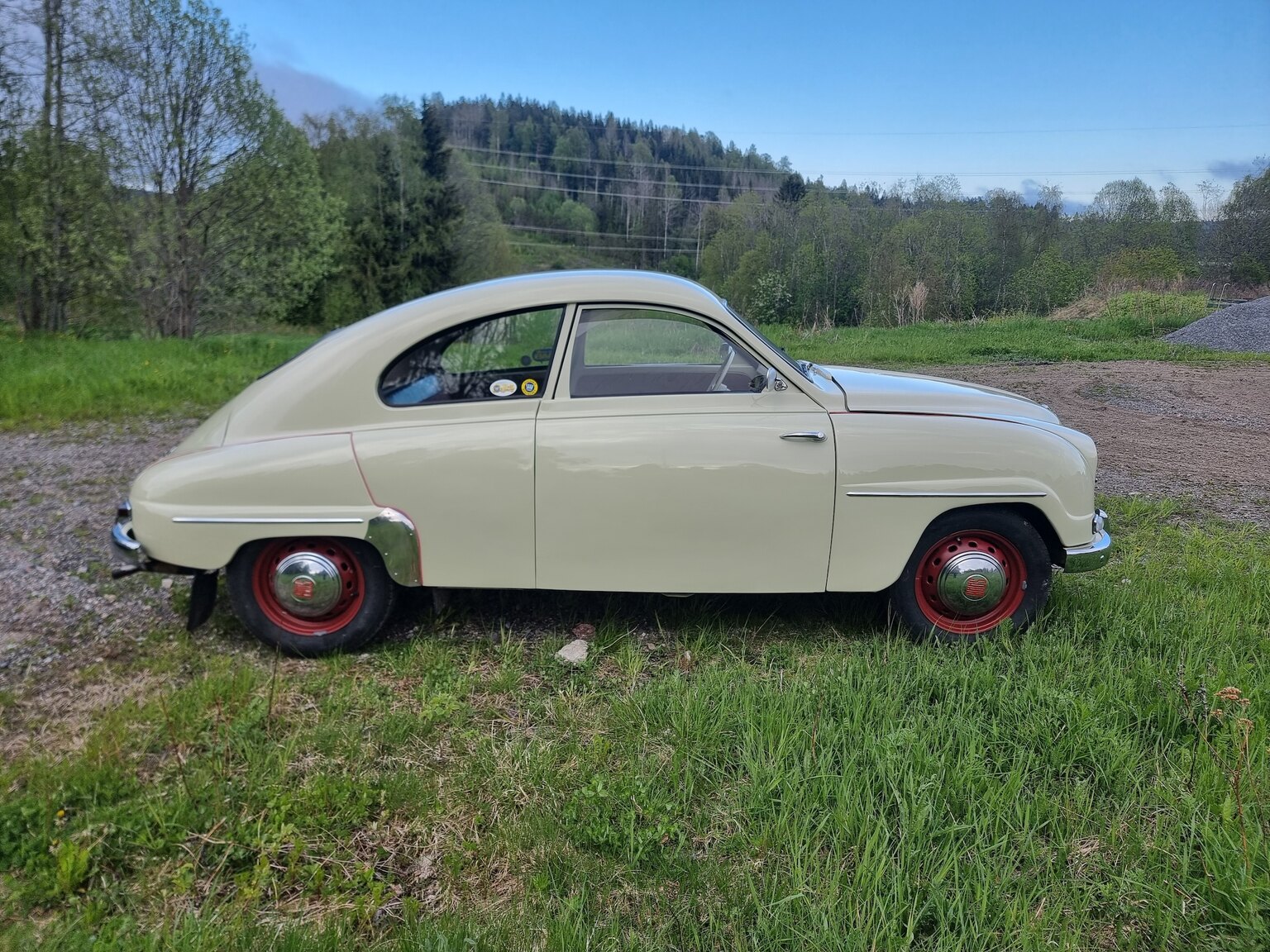 Aussenfoto 1959 SAAB 93B Deluxe