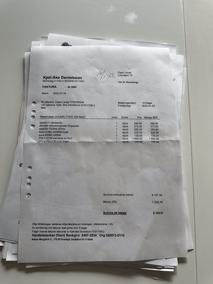 Documentation for 1965 Ford Mustang Cabriolet (51)