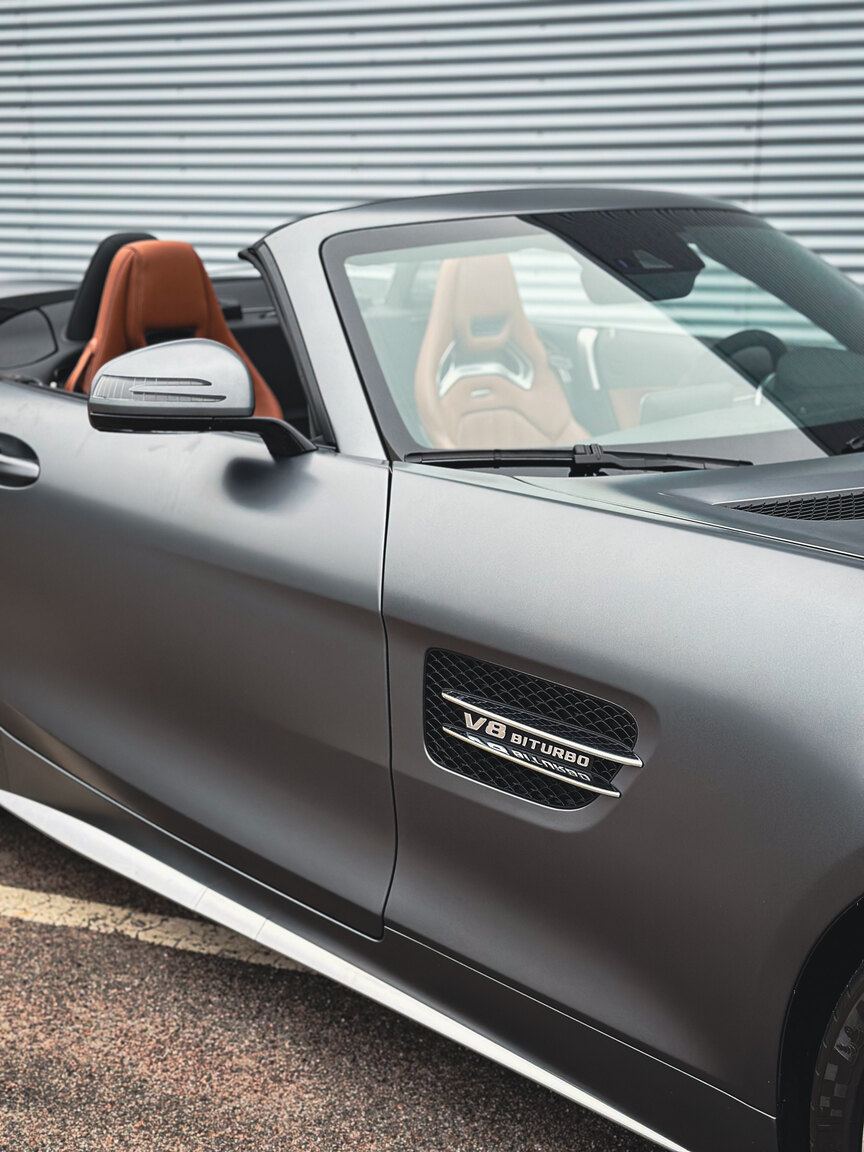 Exterior image of 2018 Mercedes Benz AMG GT C (66)