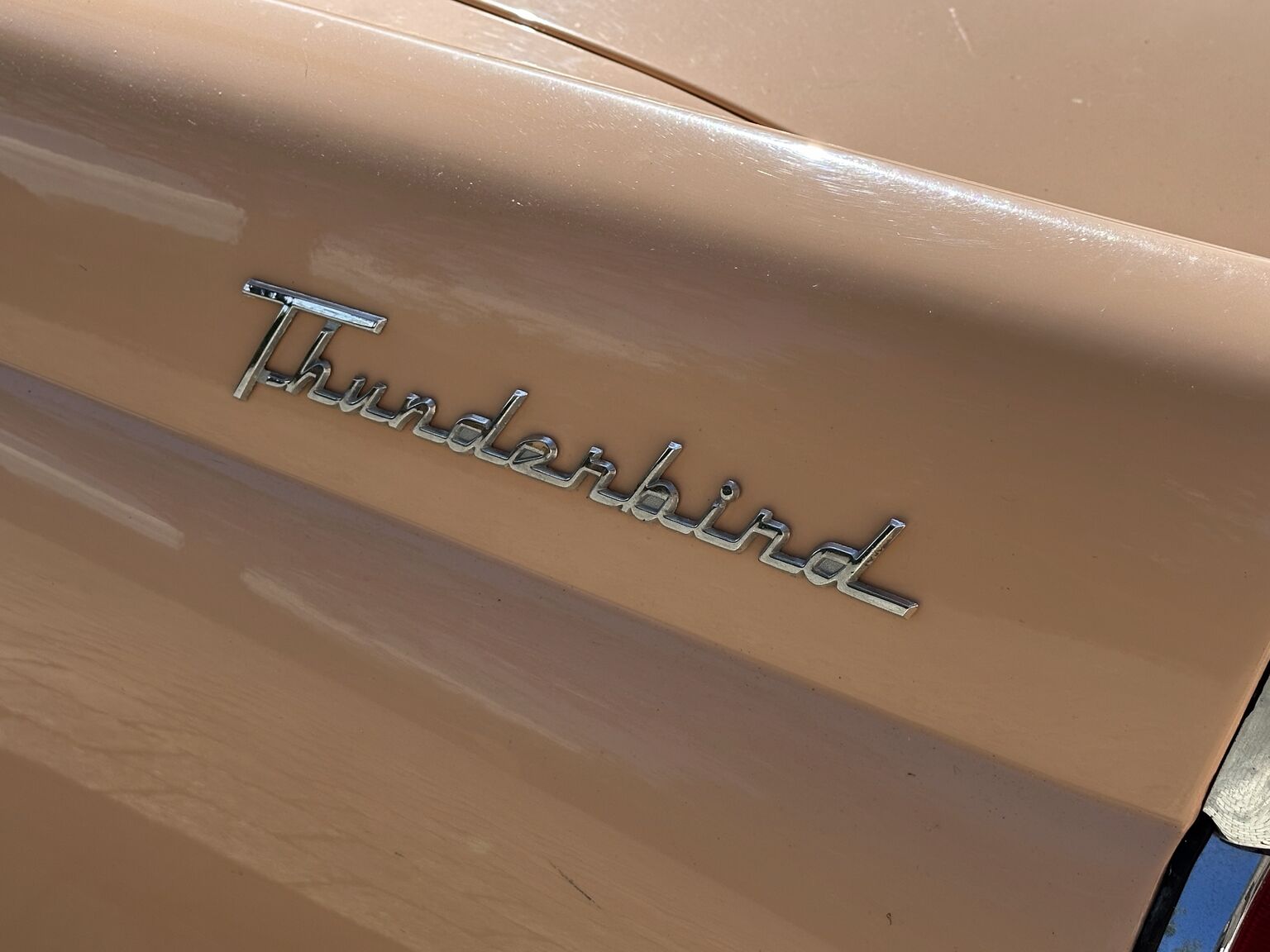 Exterior image of 1956 Ford Thunderbird Convertible