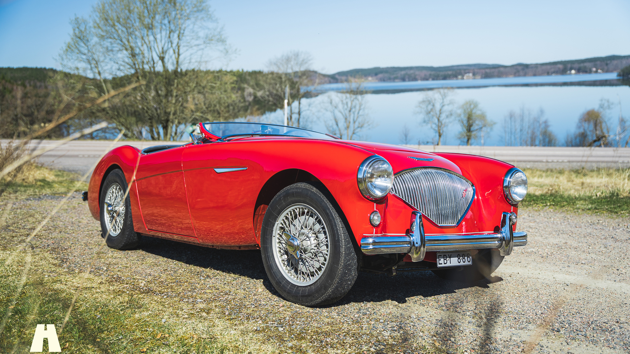 Exteriörbild på 1954 Austin Healey 100 BN1 (1)