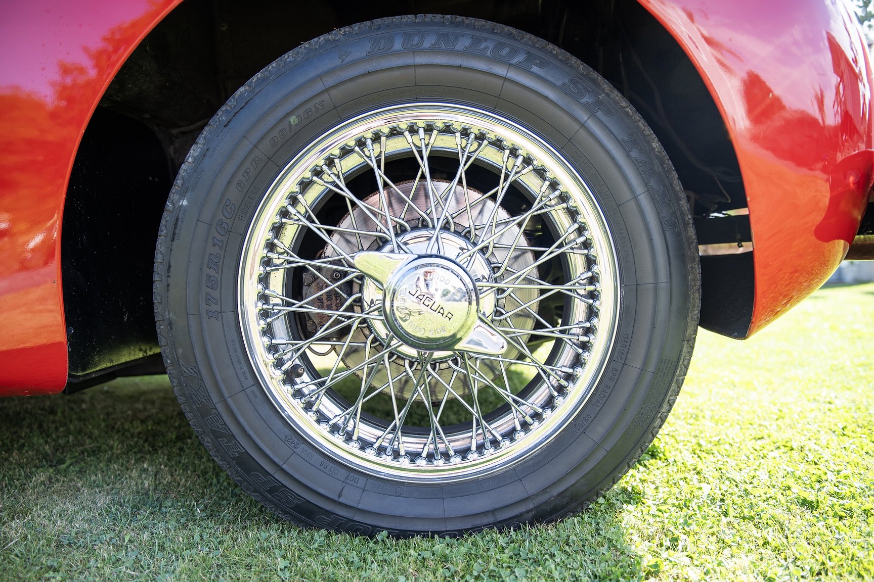 Exterior image of 1959 Jaguar XK 150