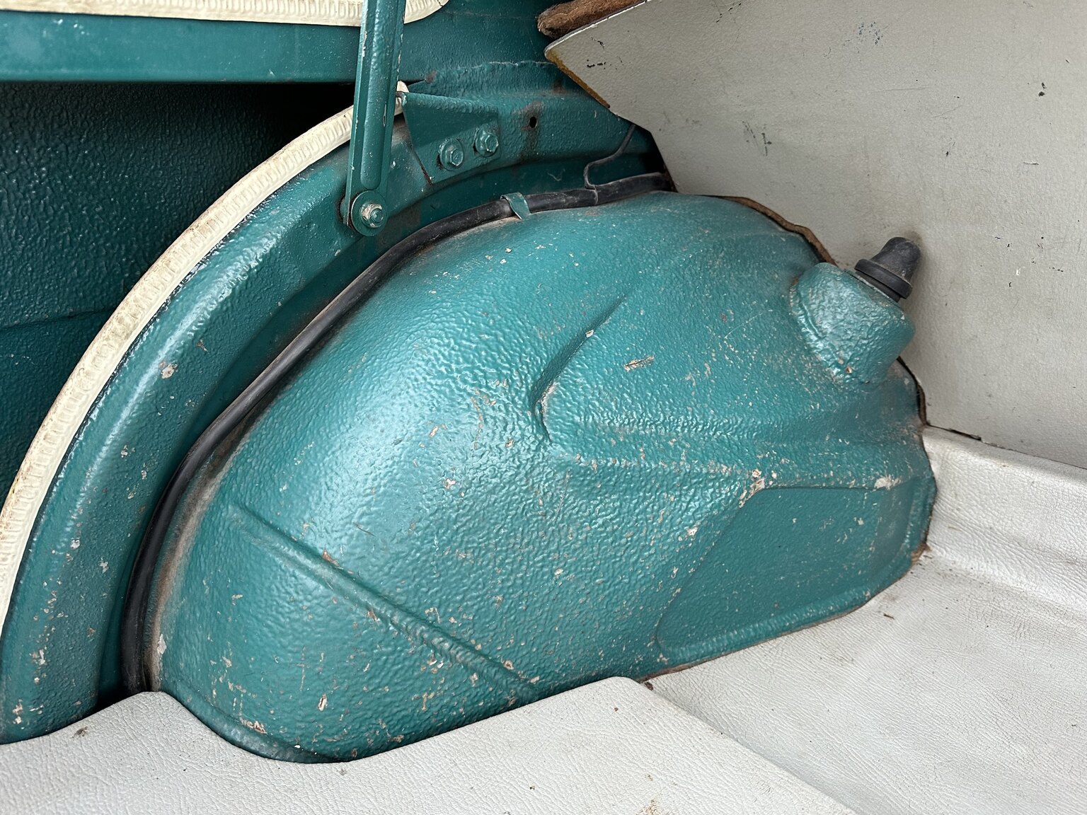 Interiörbild 1965 BMW 1600
