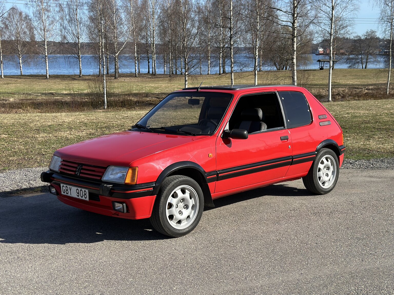 Exterior image of 1989 Peugeot 205 GTI