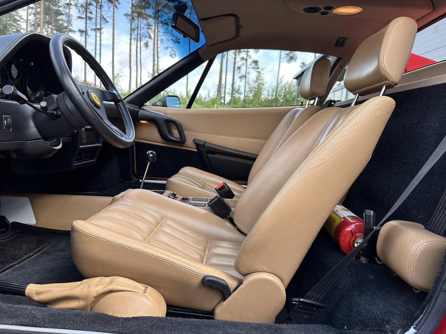 Interior image of 1988 Ferrari 328 GTB