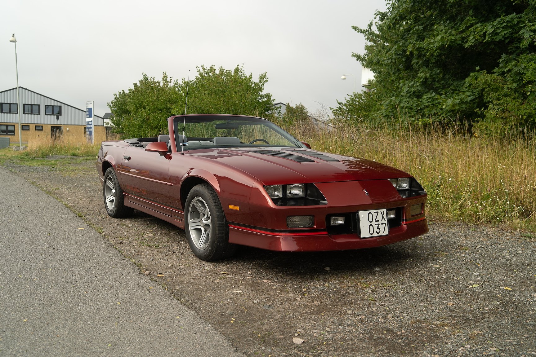 Exterior image of 1988 Chevrolet Camaro Z28 Iroc-Z Convertible