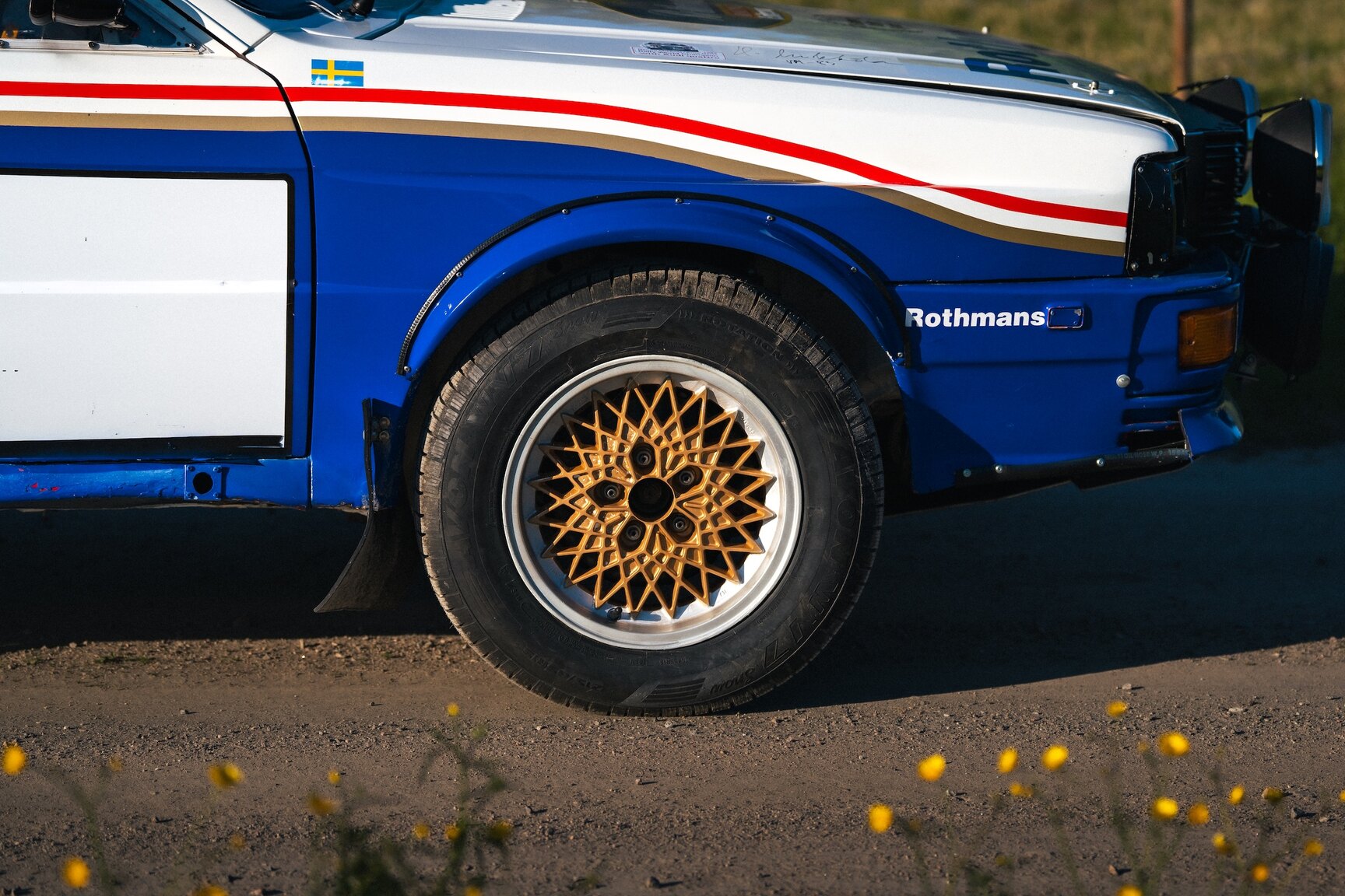 Exterior image of 1986 Audi Quattro Rally Replica