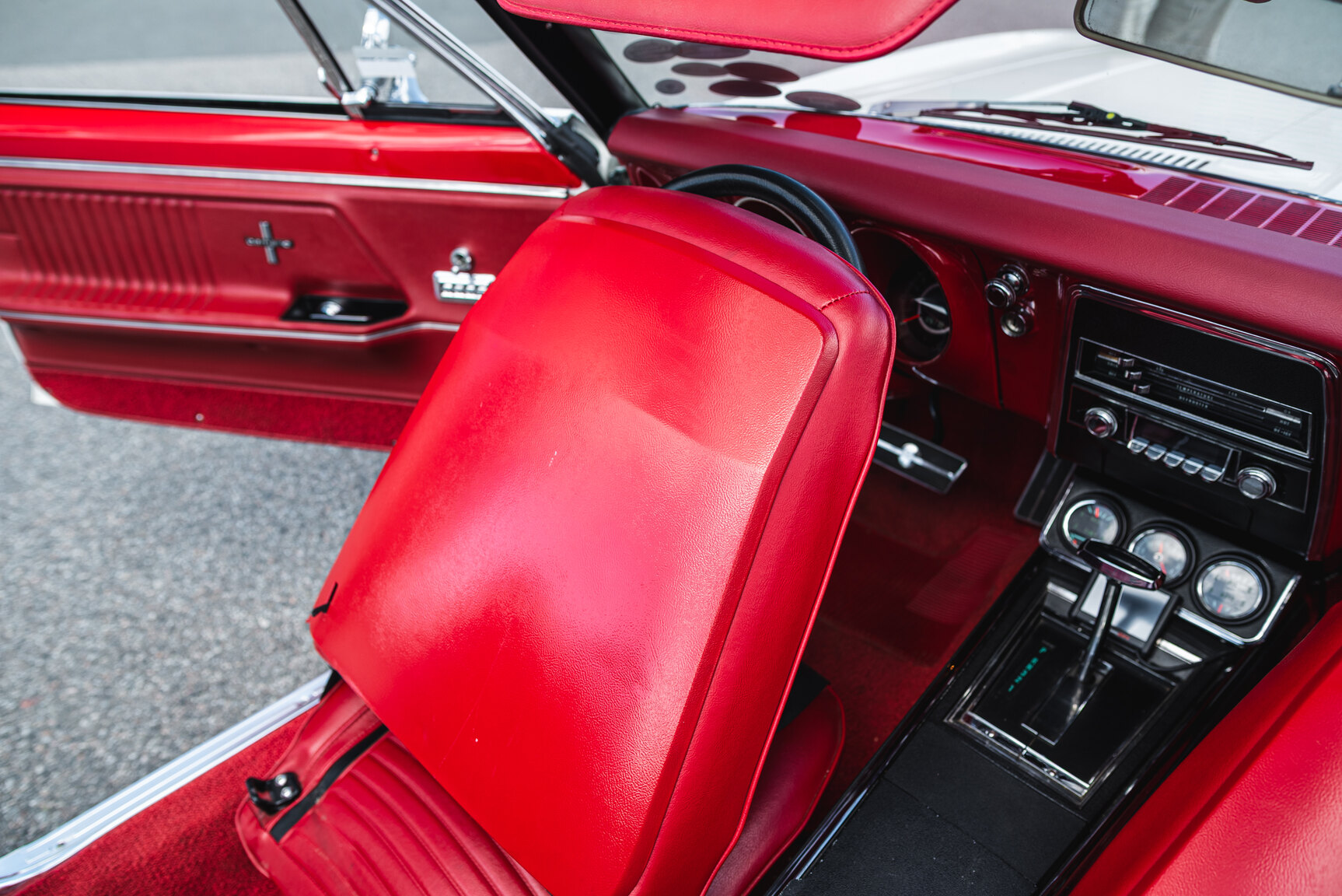 Interior image of 1967 Chevrolet Camaro SS Convertible