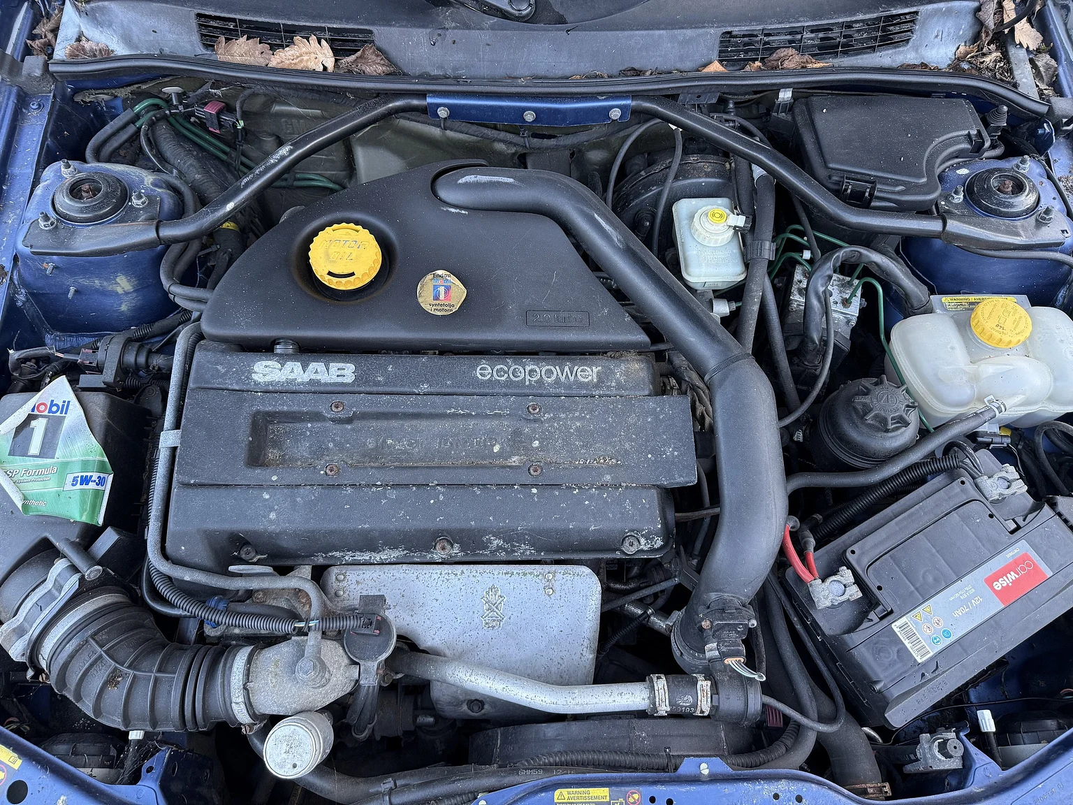 2001 SAAB 9-3 Aero (1), Mekanik