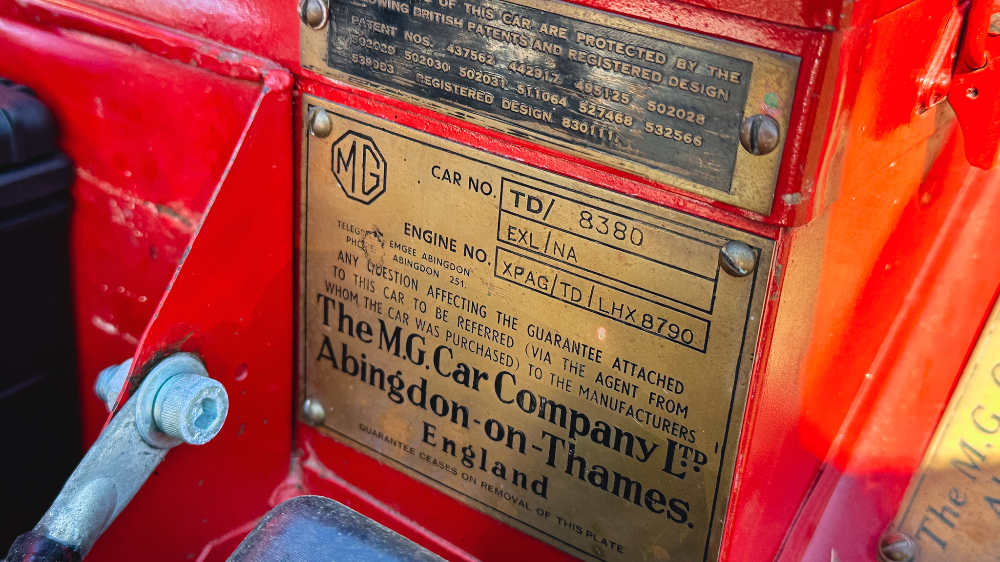 Image of 1951 MG TD MIDGET mechanics