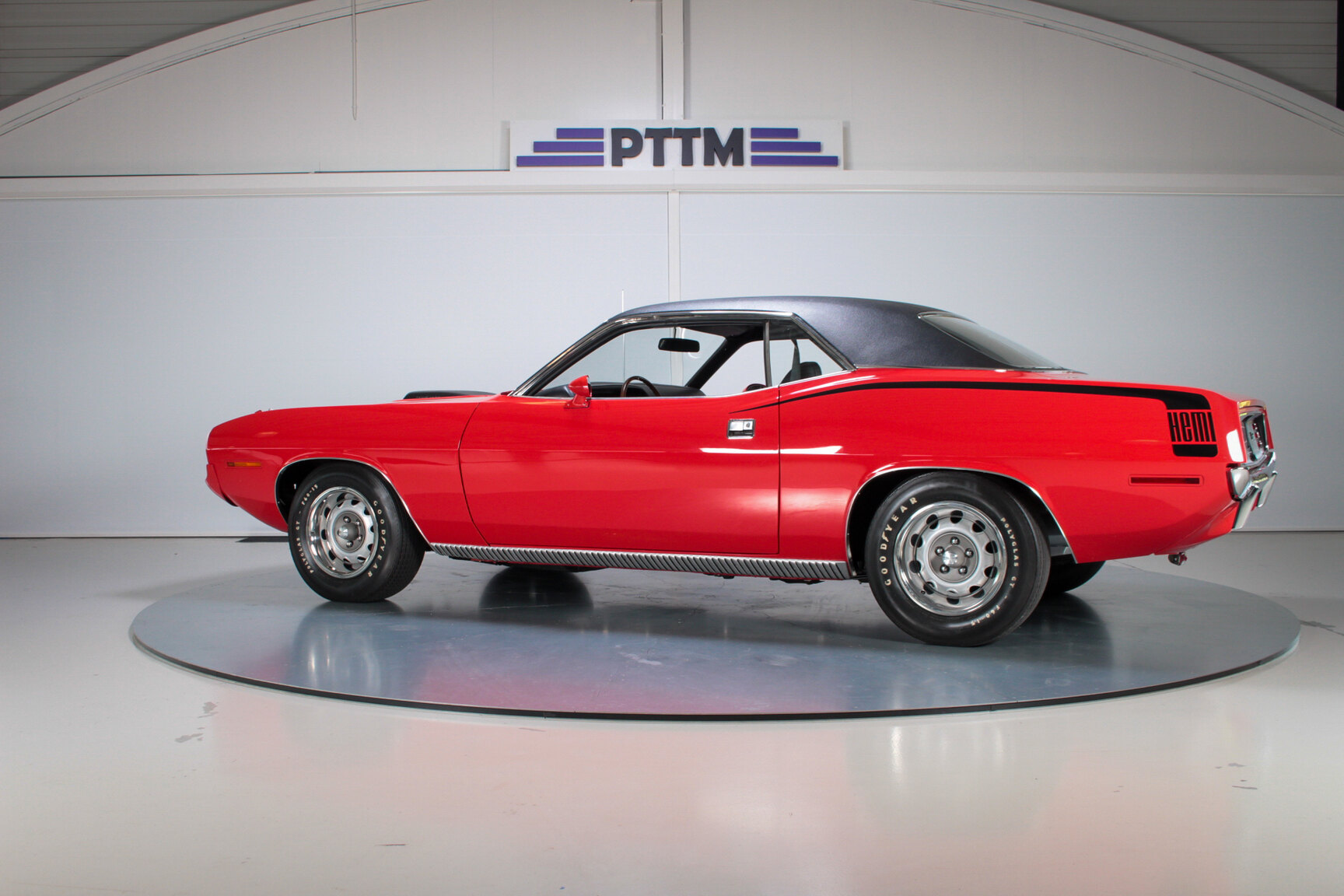 Exteriörbild på 1970 Plymouth Hemi Cuda