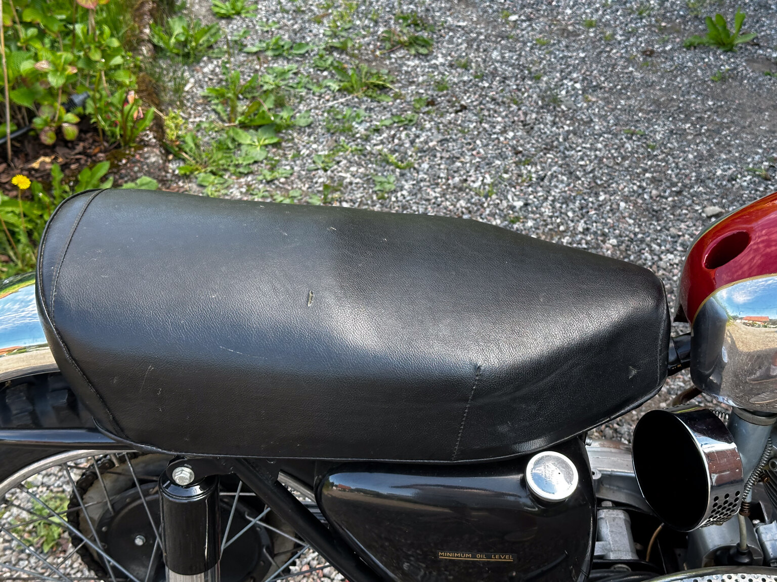 Exteriörbild på 1954 Ariel HS 500