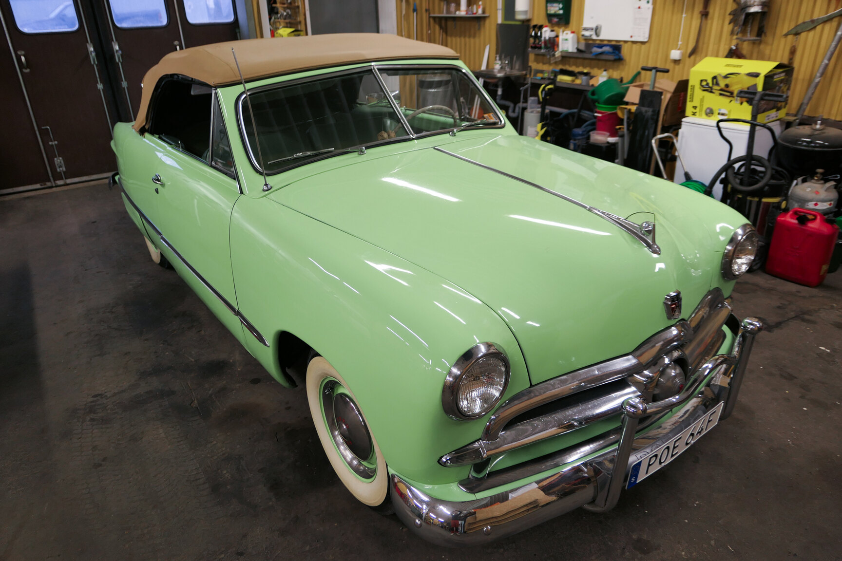 Exterior image of 1949 Ford Custom Convertible