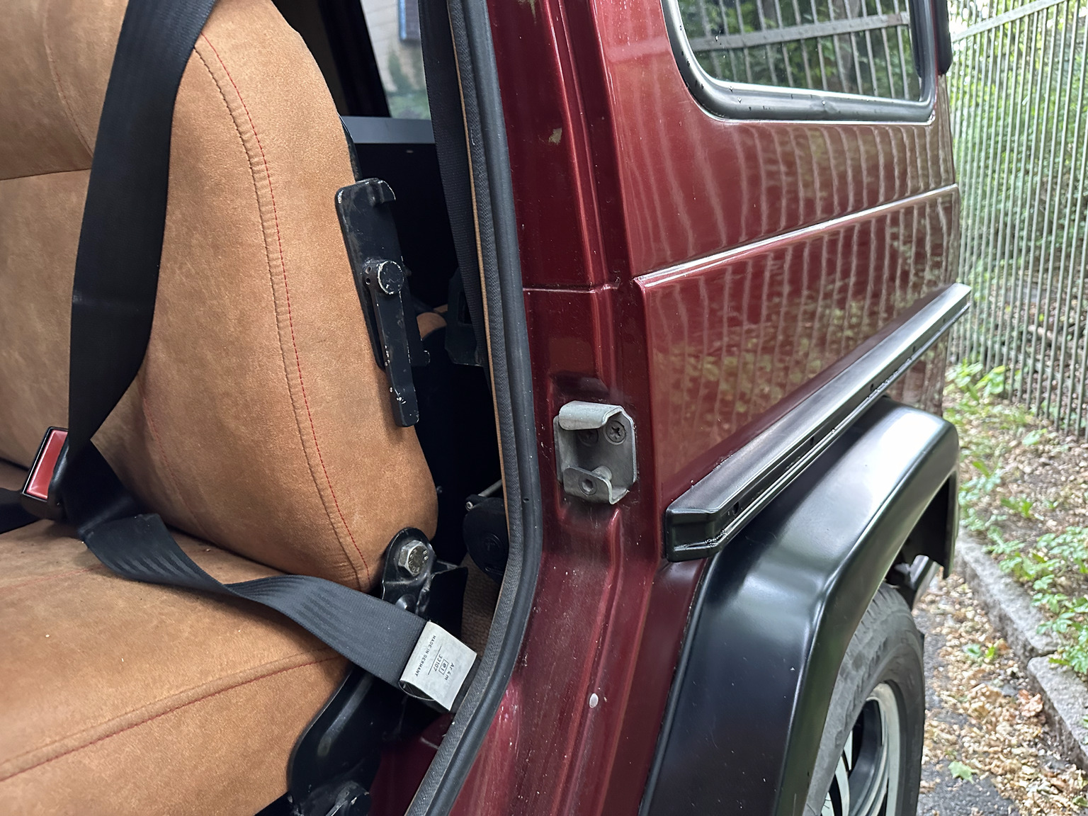 Interiörbild 1986 Mercedes 280 GE